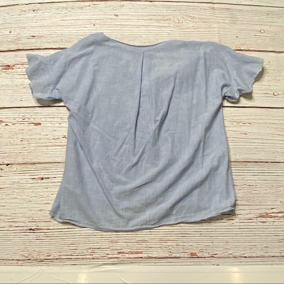Madewell Sundrift Ruffle Top Sz XS - Picture 10 of 15